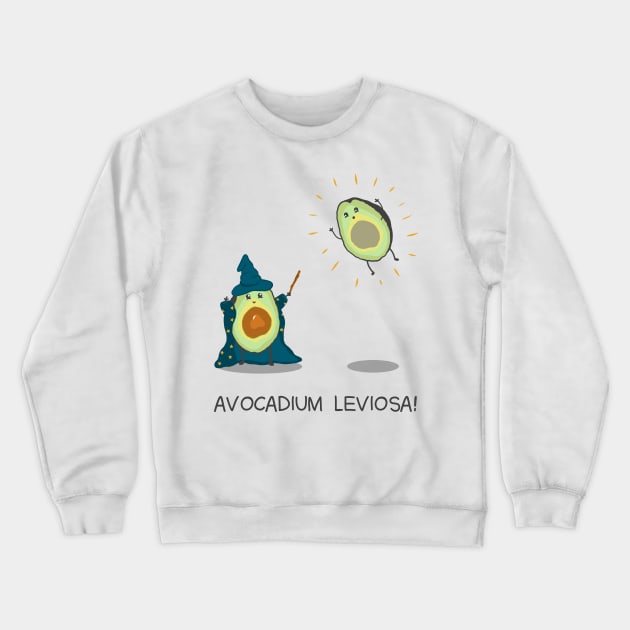 Avocadium Leviosa! Crewneck Sweatshirt by Tilly-Scribbles